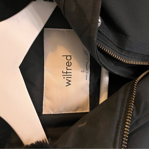 Black Aritzia Wilfred Parka (Size S) - Picture 2 of 3